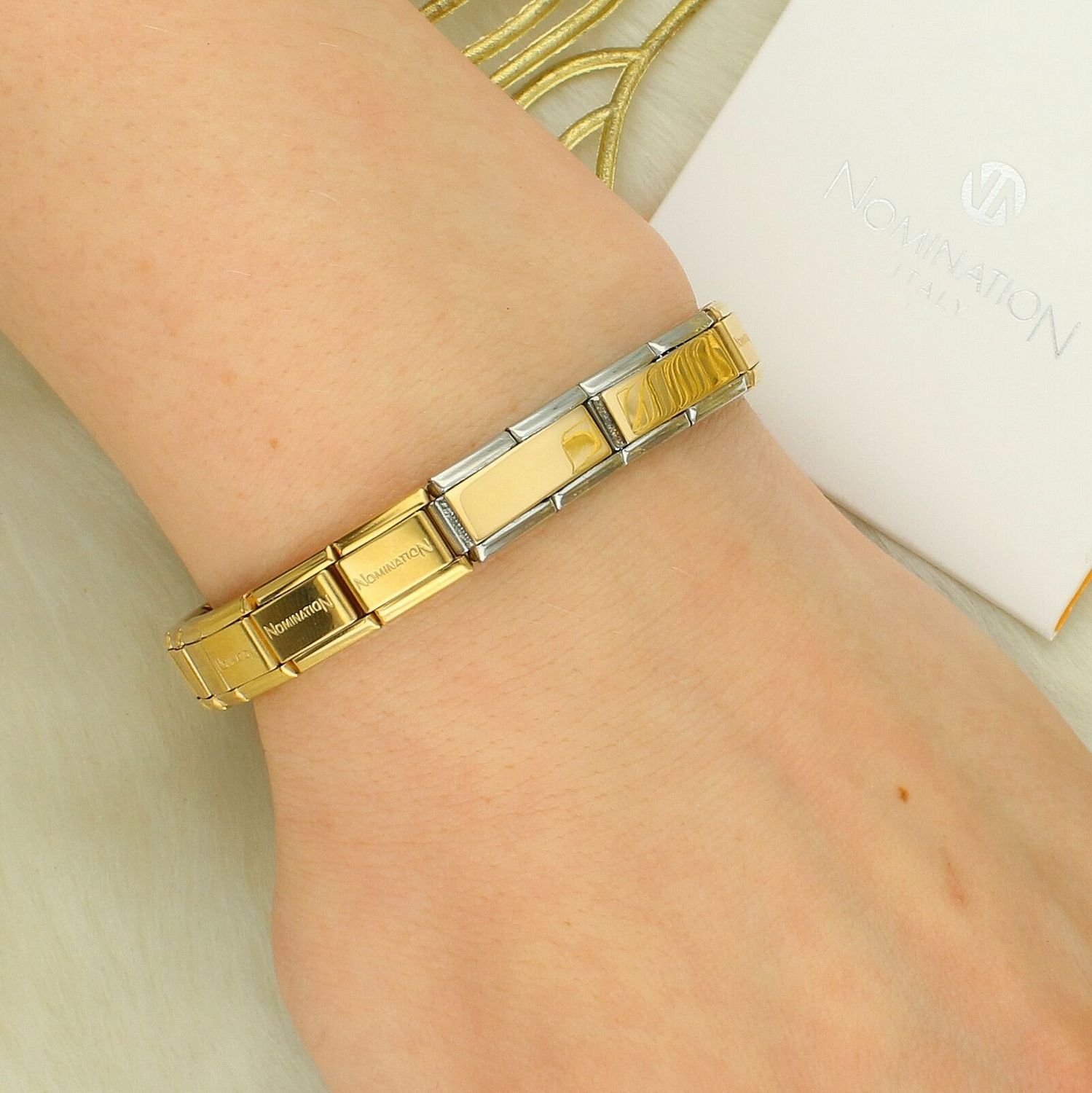 Charms Nomination złota podwójna blaszka.jpg